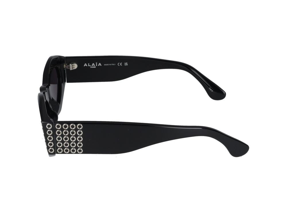 Azzedine Alaïa Sunglasses Aa0057s 001 Black Black Grey 51/21/145