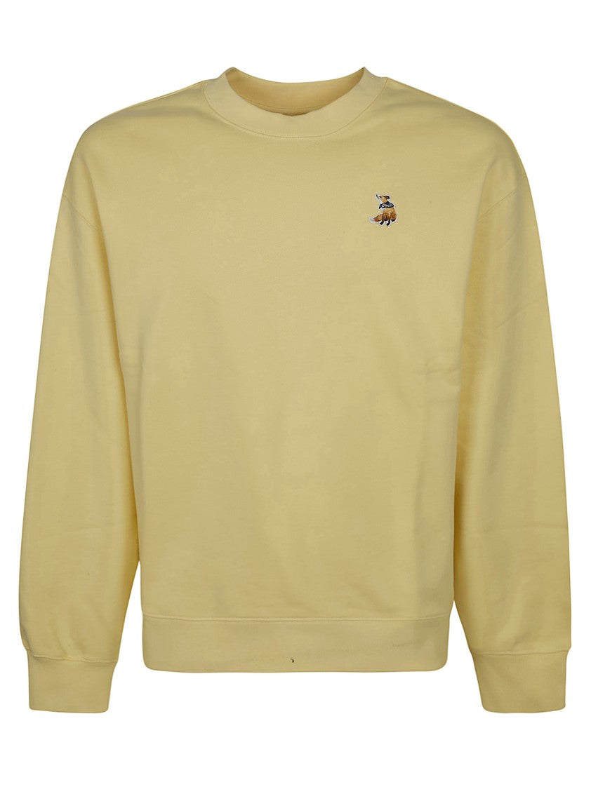Maison Kitsuné Casual Cotton Fleece Sweatshirt