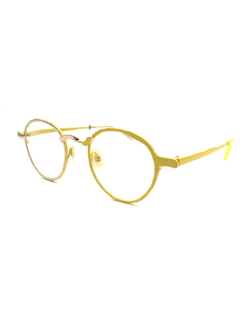 Masahiromaruyama Metallic Finish Optical Frames With Unique Design