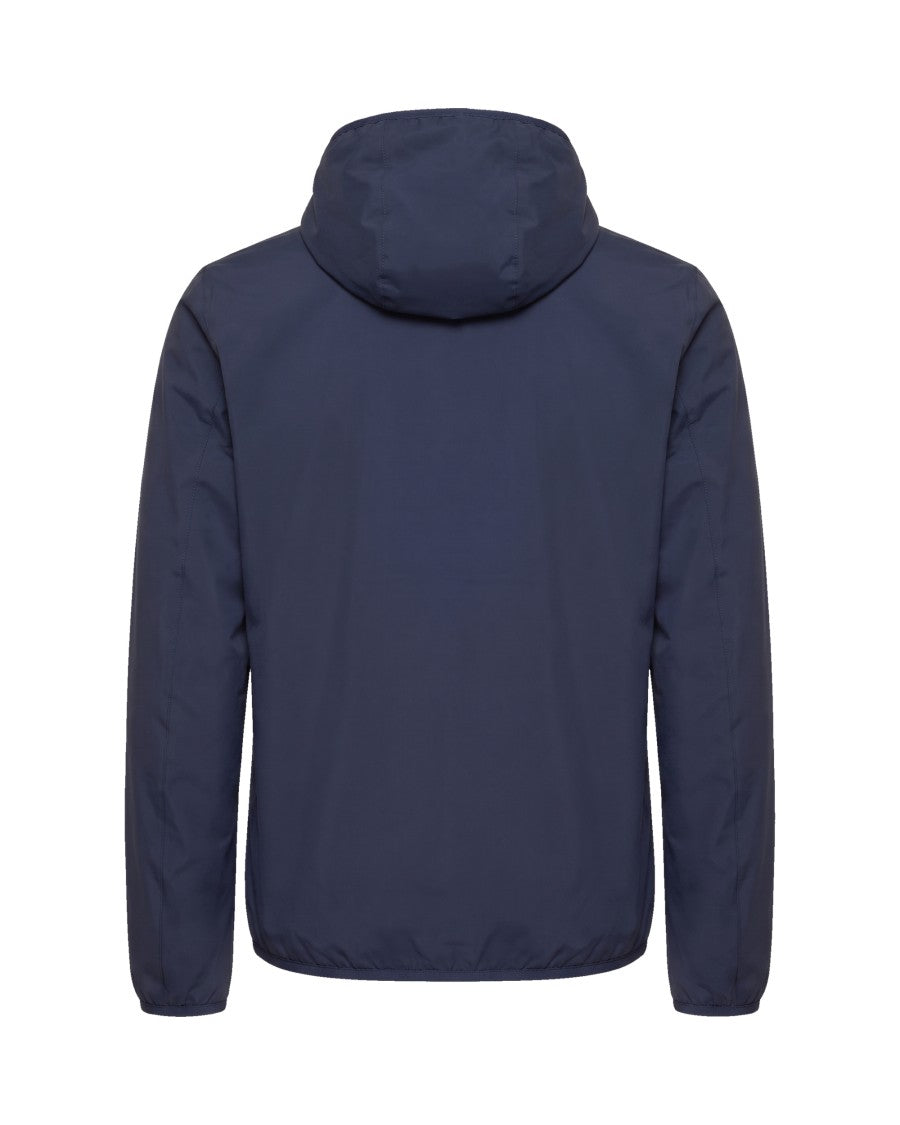 K-Way Blue Green Army Jack St Warm Double Slim-Fit Jacket
