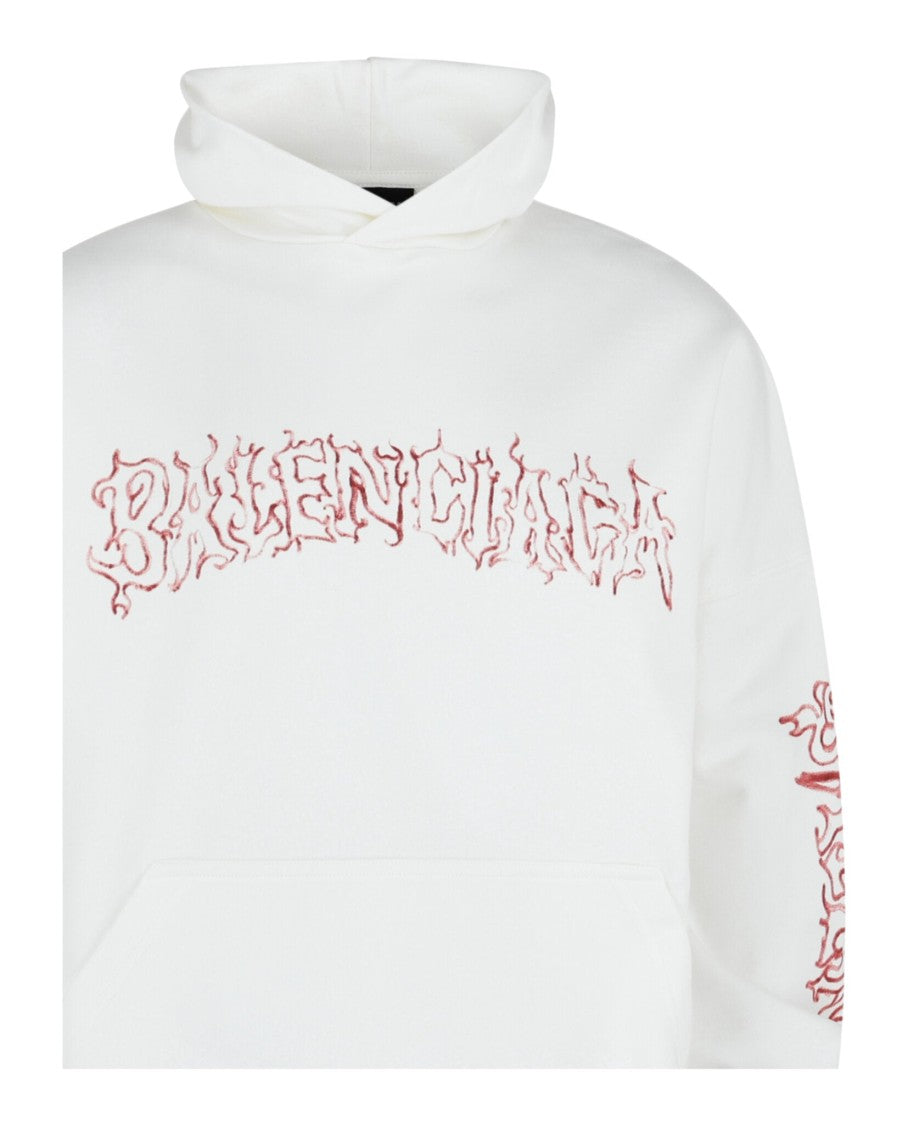 Balenciaga Dyi Metal Outline Metal Hoodie