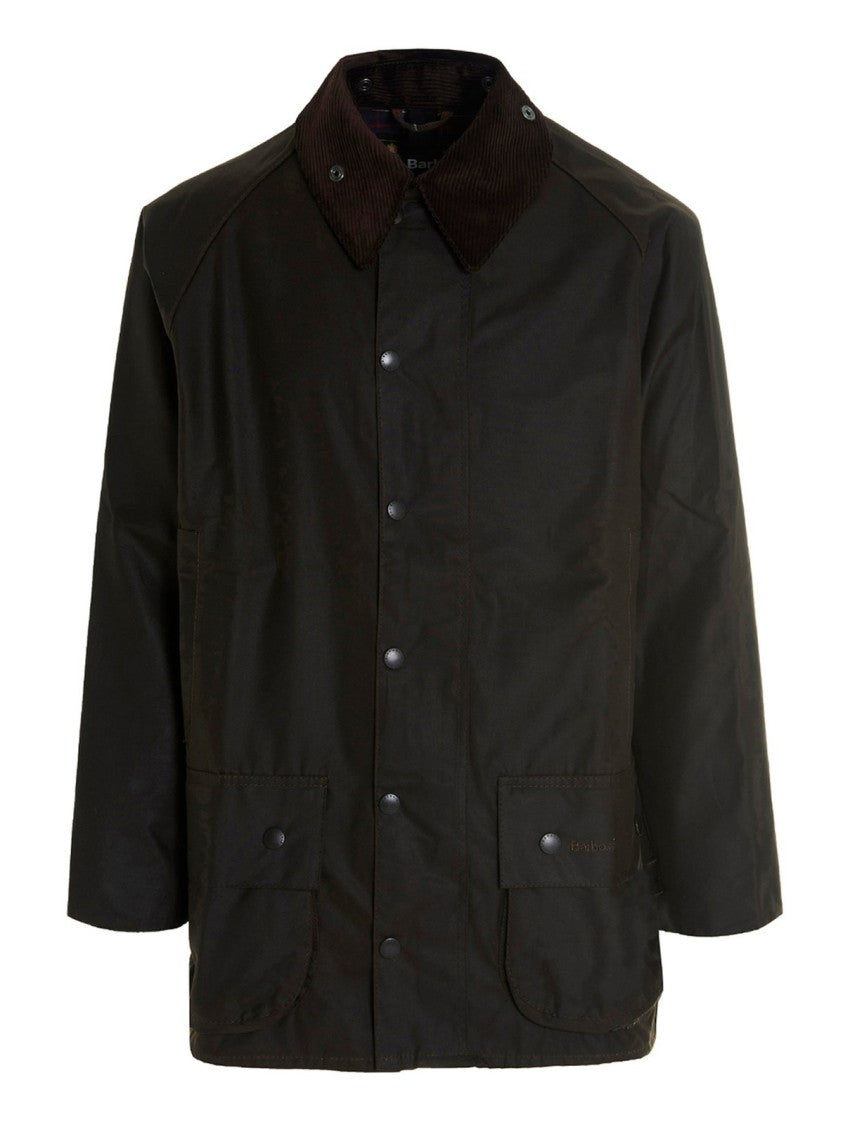 Barbour Matte Finish Barbour Jacket With Structured Silhouette