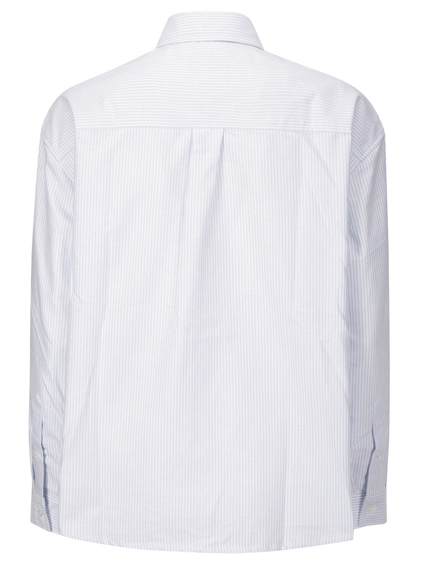 A.P.C. Striped Shirt With Buttons And Front Pocket