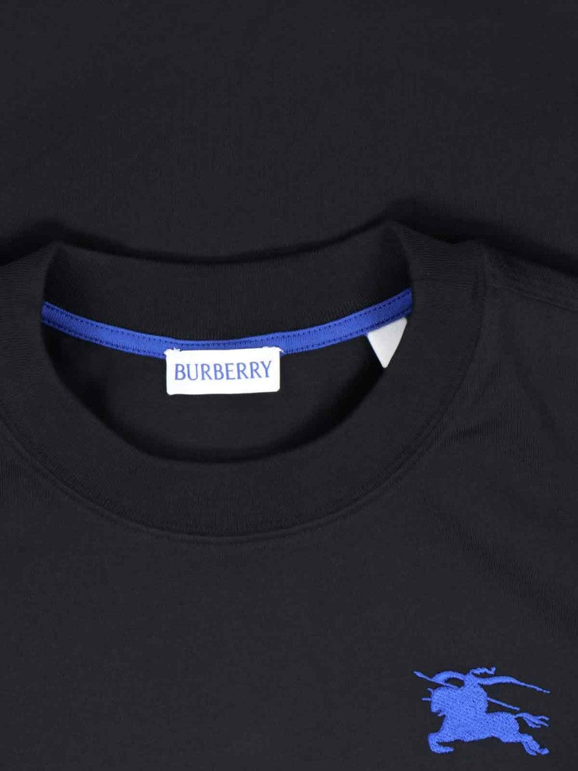 Burberry "Edk" T-Shirt, In Black Cotton