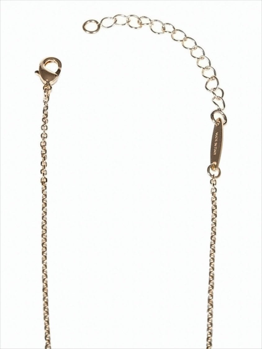 Salvatore Ferragamo Delicate Gold Brass Necklace