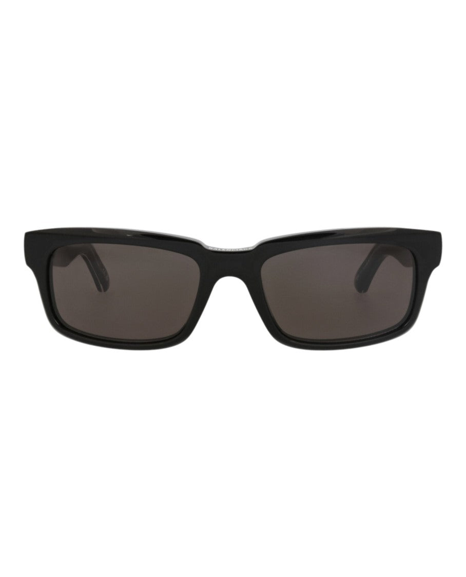 Balenciaga Square-Frame Recycled Acetate Sunglasses