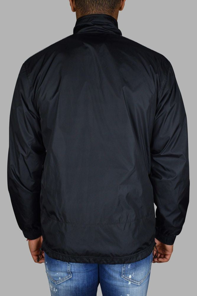 Off-White High Collar Black Jacket