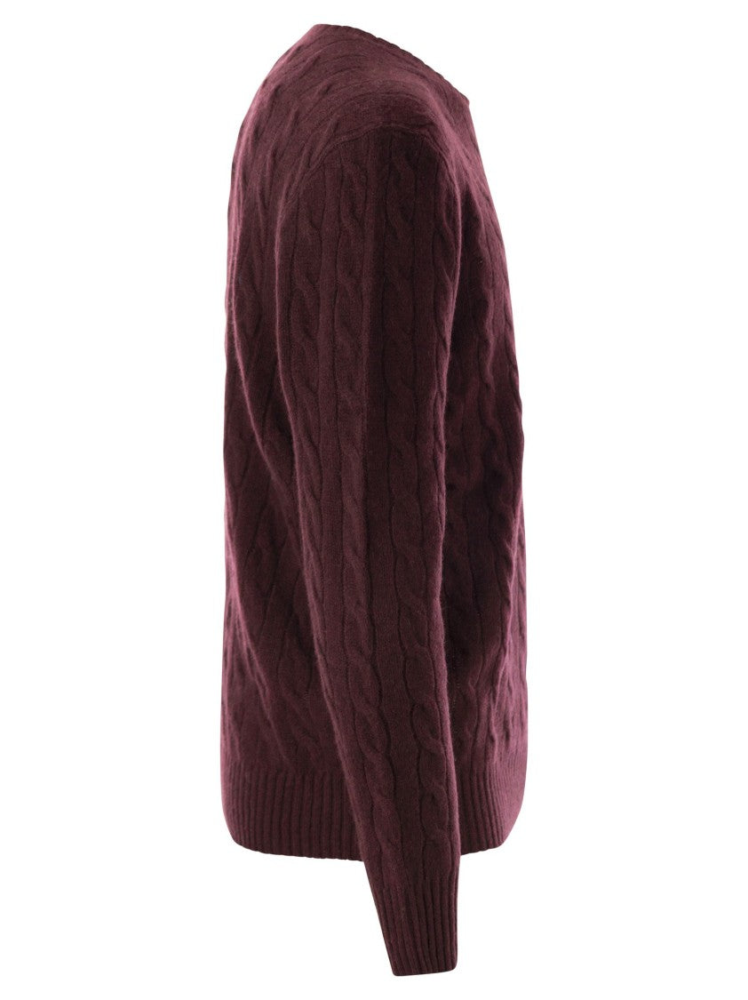 Polo Ralph Lauren Wool And Cashmere Cable-Knit Sweater