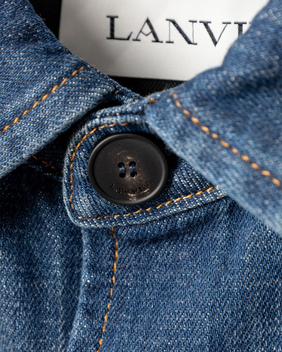 Lanvin Classic Blue Denim Shirt