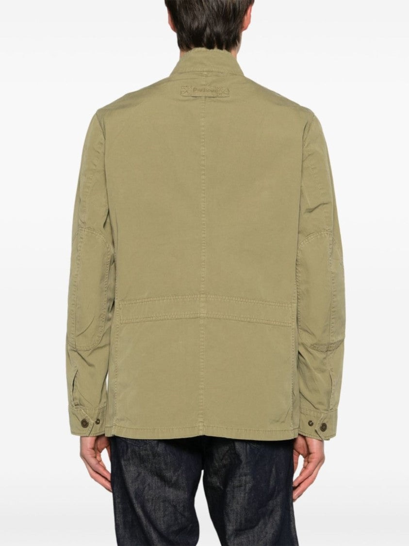 Barbour Utilitarian Olive Green Barbour Jacket