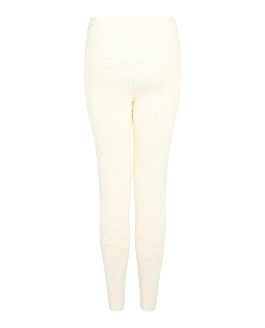 Givenchy 4G Mesh Monogram Stretch Leggings