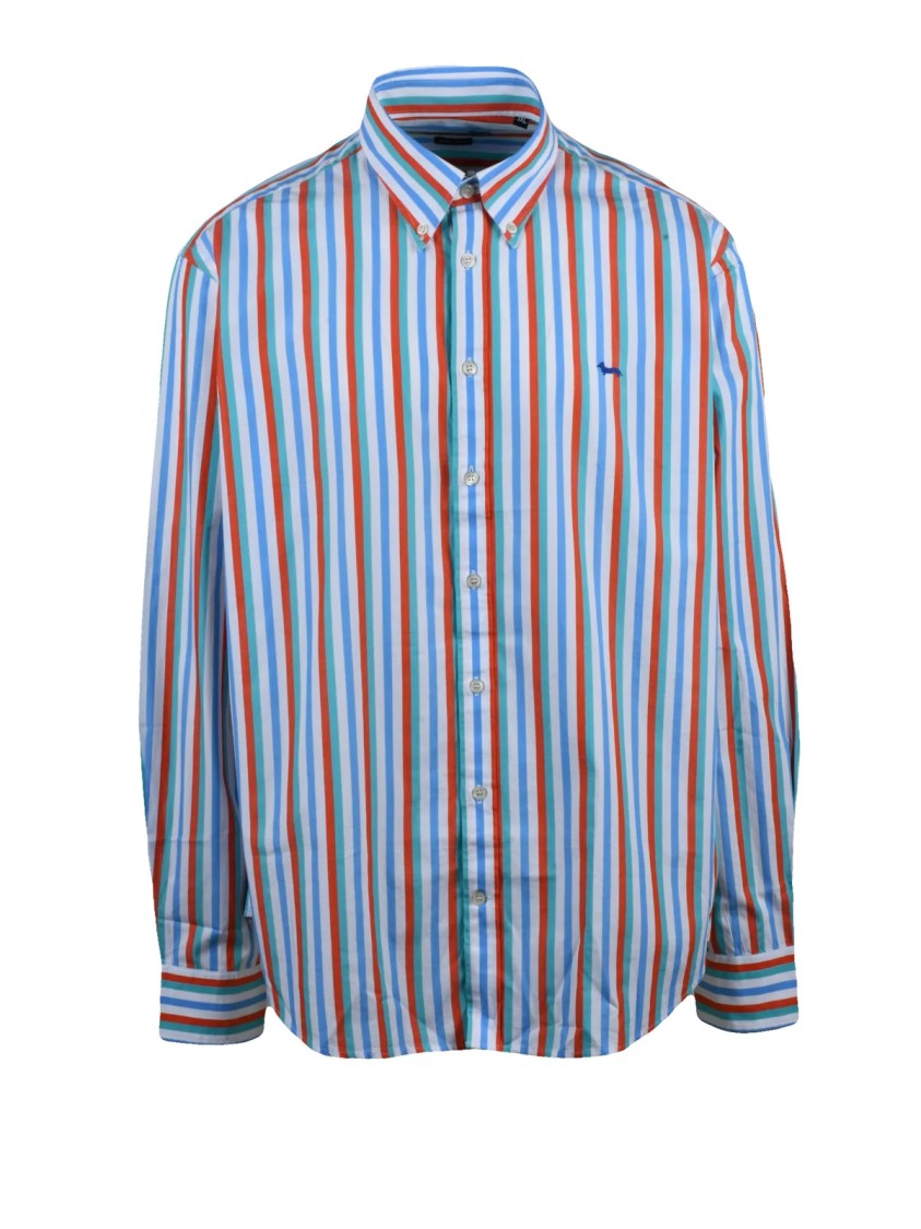 Harmont&Blaine Multicolor Cotton Patterned Shirt