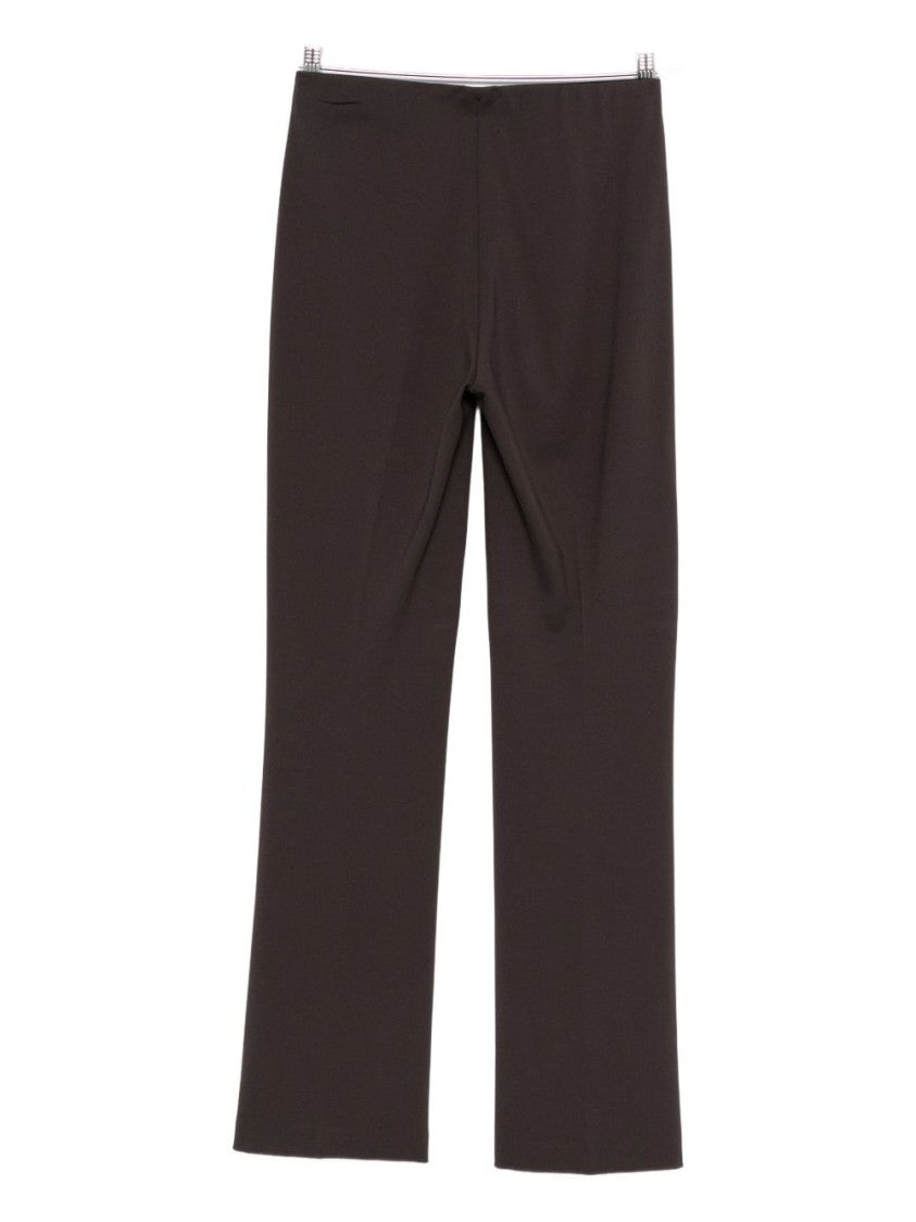 Seventy Sergio Tegon Straight-Leg Brown Trousers With Polished Silhouette