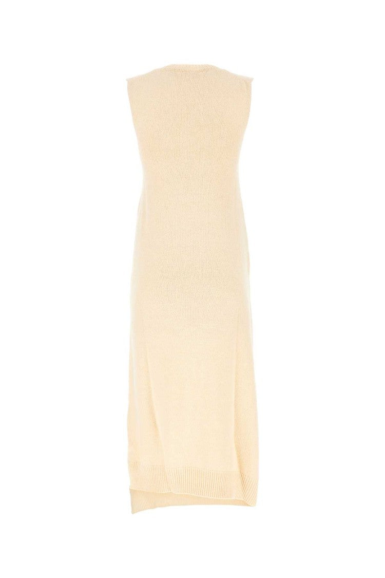 Jil Sander Ivory Japanese Cotton Dress