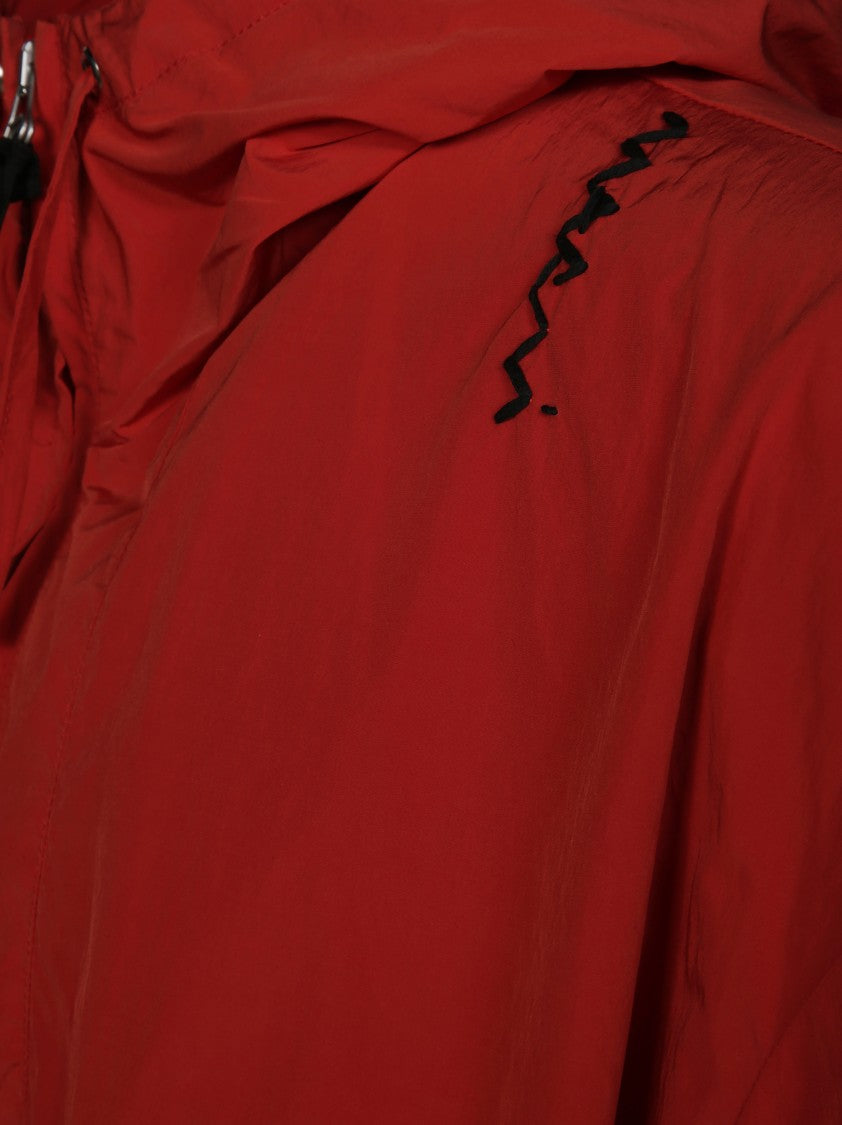 Marni Technical Fabric Jacket With Hood