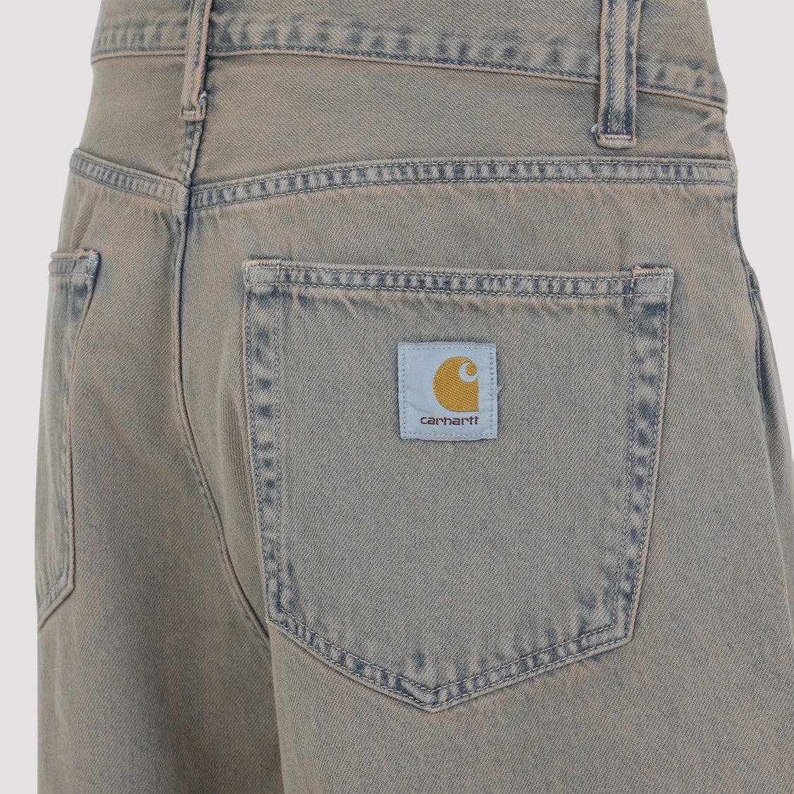Carhartt Wip Landon Blue Cotton Pants