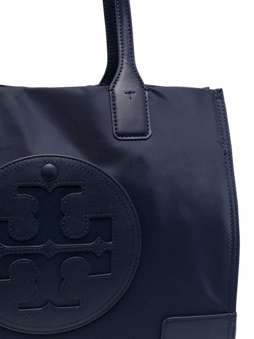 Tory Burch Blue Spacious Nylon Tote