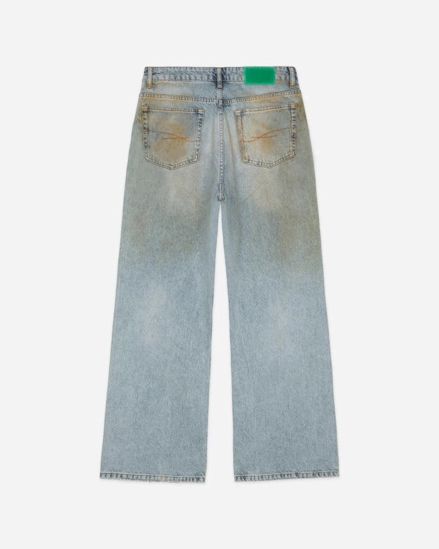 Flaneur Relaxed Wide-Leg Denim Jeans