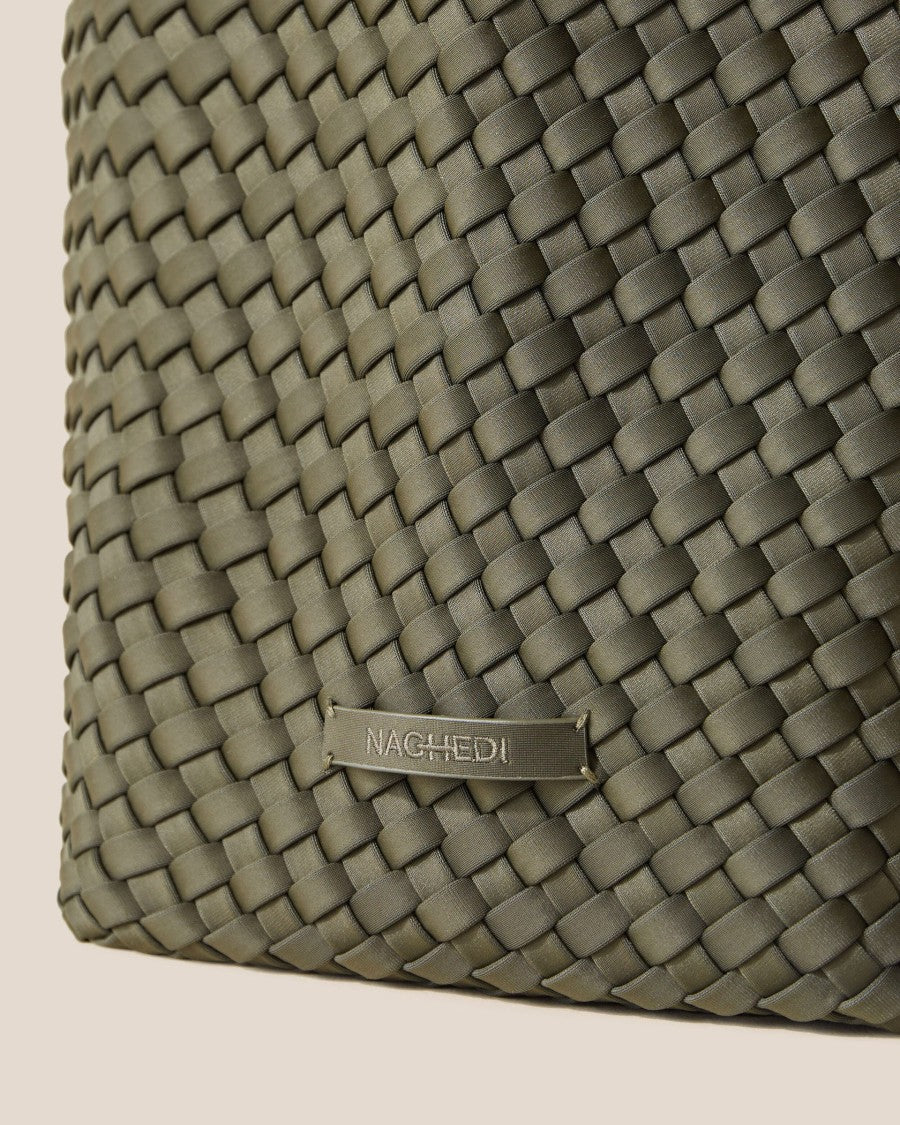 Naghedi Handwoven Neoprene Medium Tote