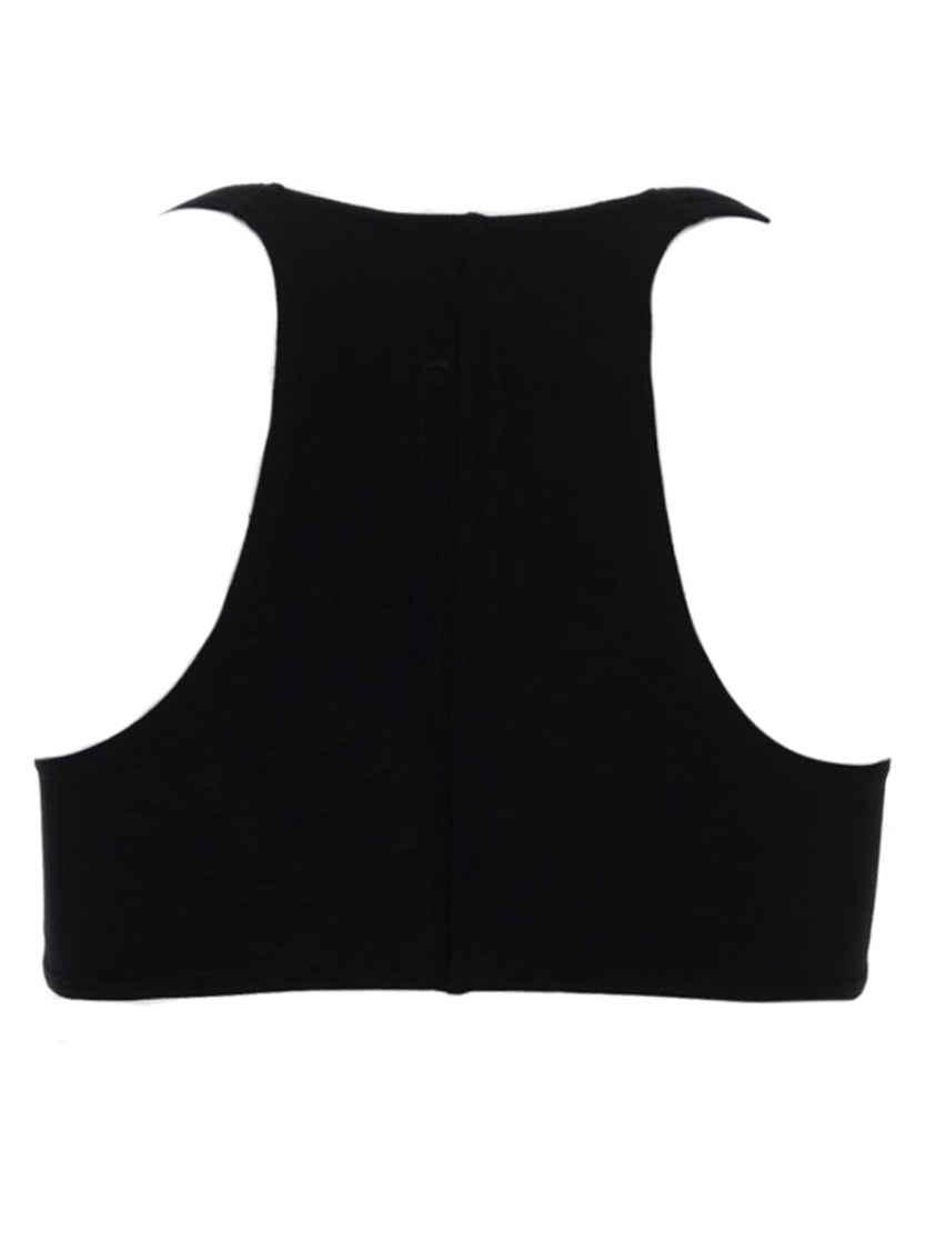 Rick Owens X Lilies Unhorny Square Neck Form Fitting Top