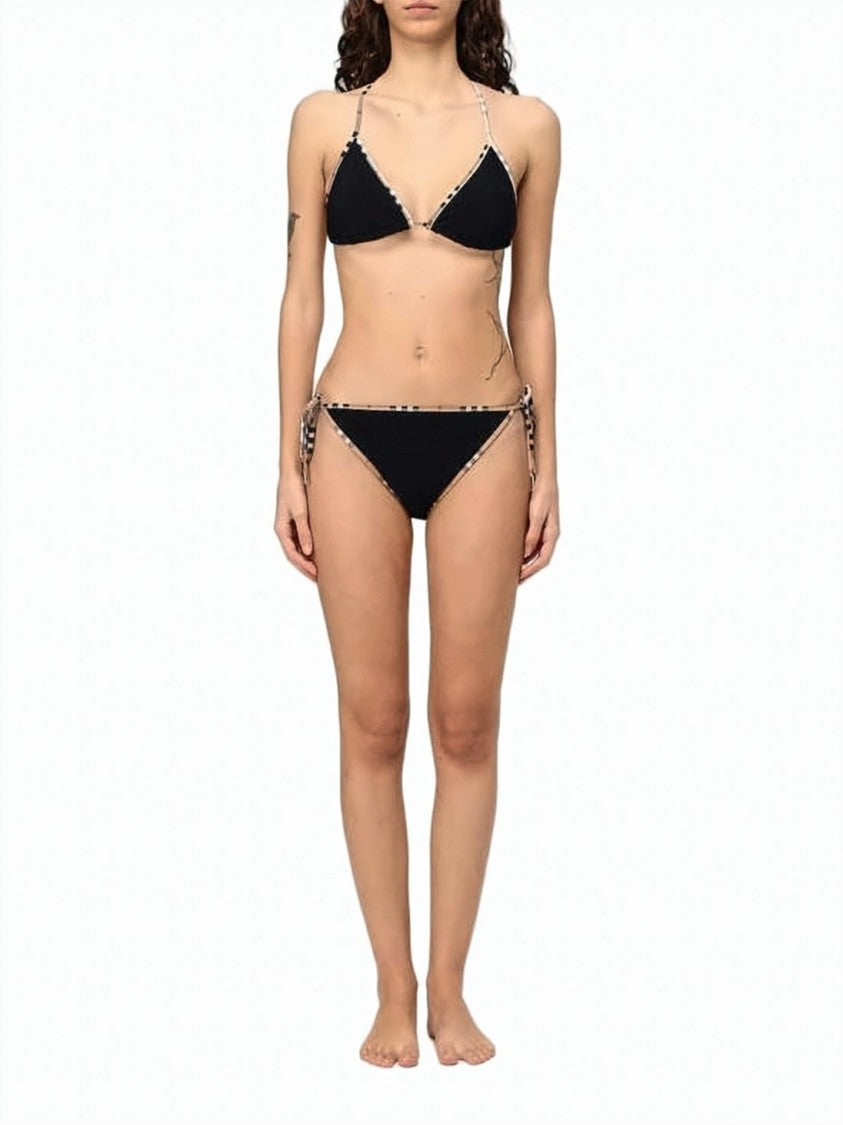 Burberry Classic Black Triangle Bikini Set
