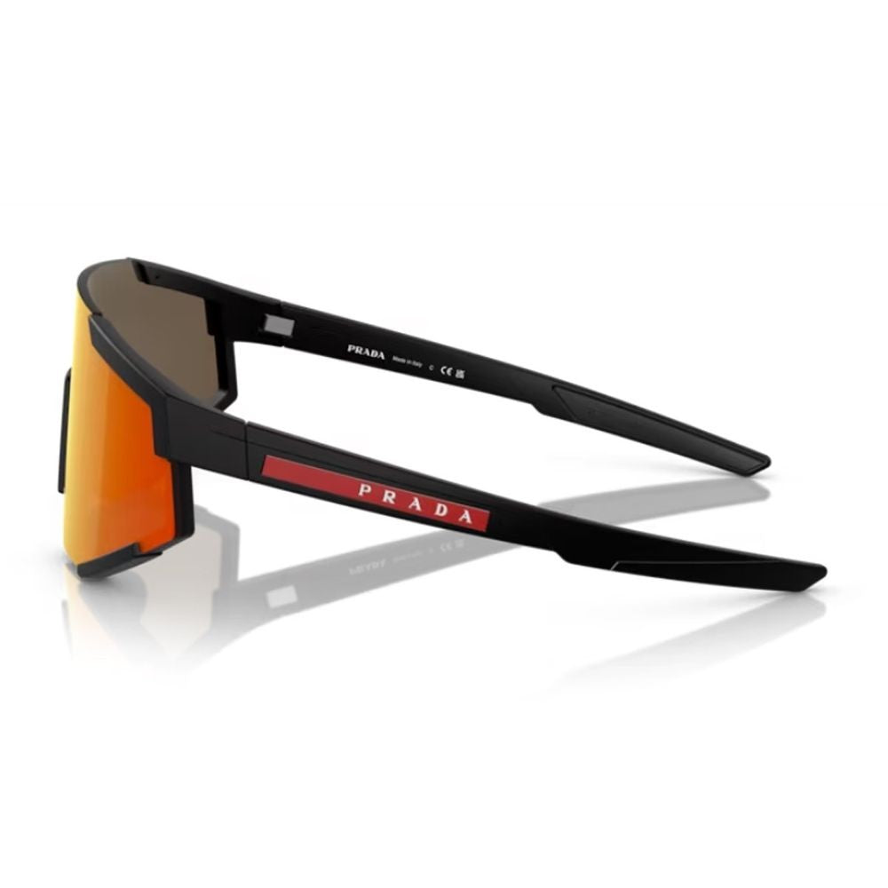 Prada Linea Rossa Ps 04Ws Futuristic Mask-Style Sunglasses