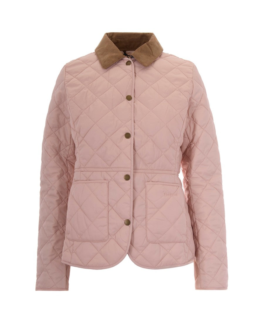 Barbour Primrose Pink Deveron Quilted Jacket