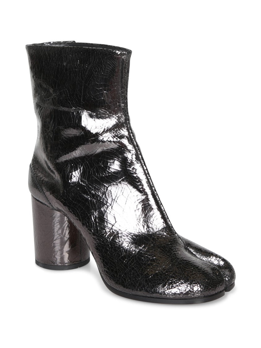 Maison Margiela Metallic Ankle Boots