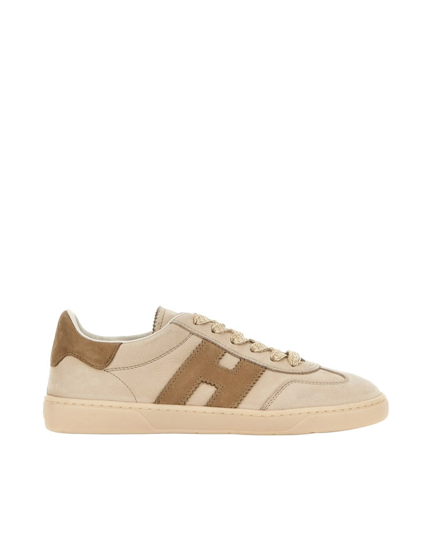 Hogan Low-Top Sneakers With Distinctive 'H' Logo And Rubber Cup Sole