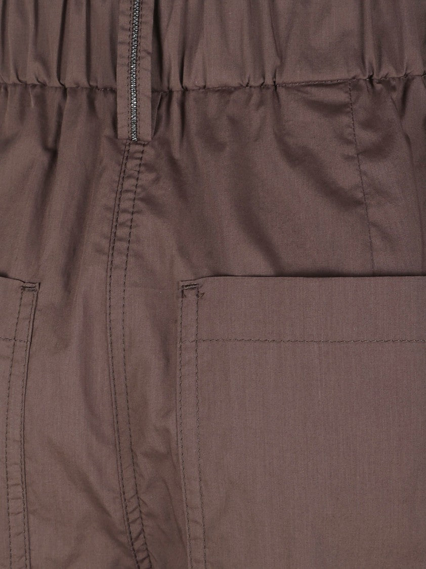 Brunello Cucinelli Lightweight Poplin Trousers With Five-Pocket Style