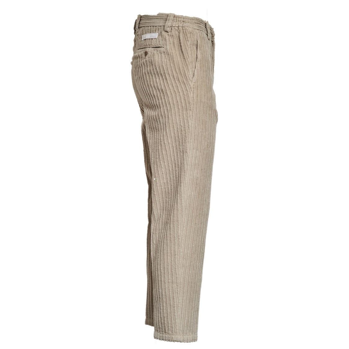 Briglia 1949 Brown Corduroy Pants With Oblique Pockets