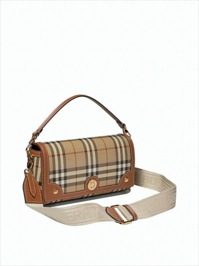 Burberry Rectangular Check Pattern Shoulder Bag