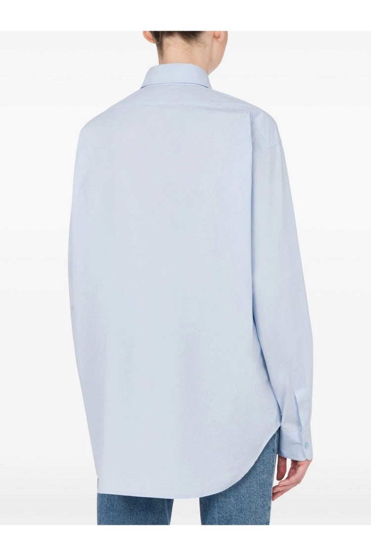 Moschino Multicolor Artistic Splash Long Sleeve Shirt