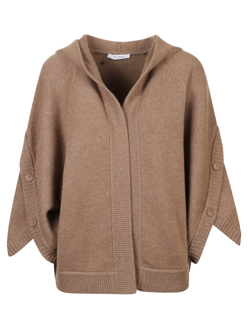Max Mara Relaxed Fit Brown Sweater