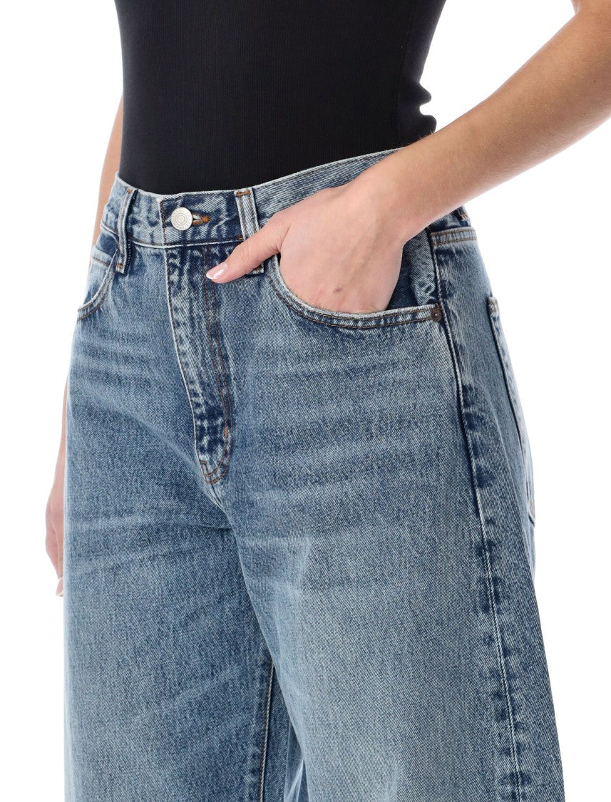 Frame The Bubble Barrel Silhouette Jeans