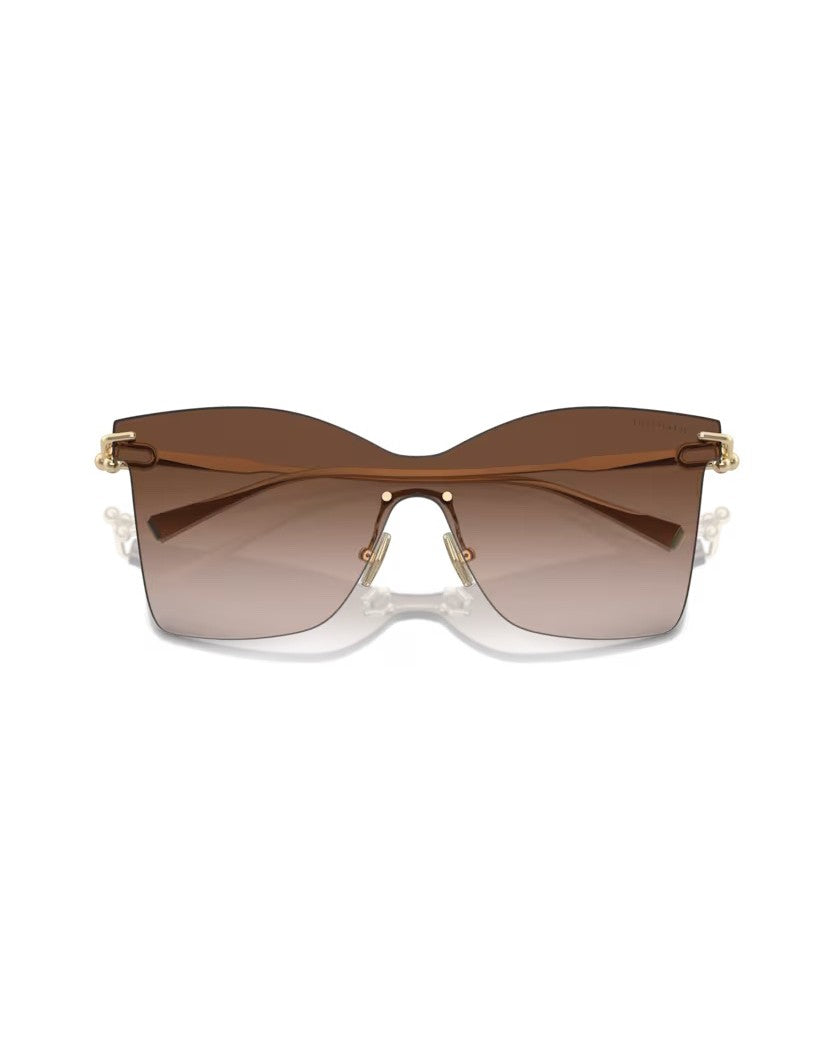 Tiffany & Co. Butterfly-Shaped Sunglasses With Rimless Design