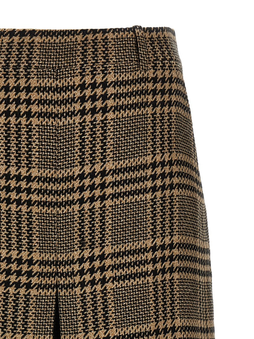 Saint Laurent Prince Of Wales Skirt