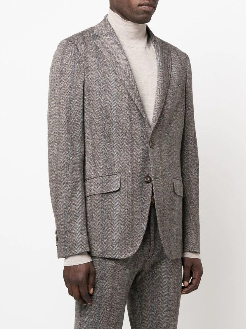 Etro Giacca Jersey Morbida Regular