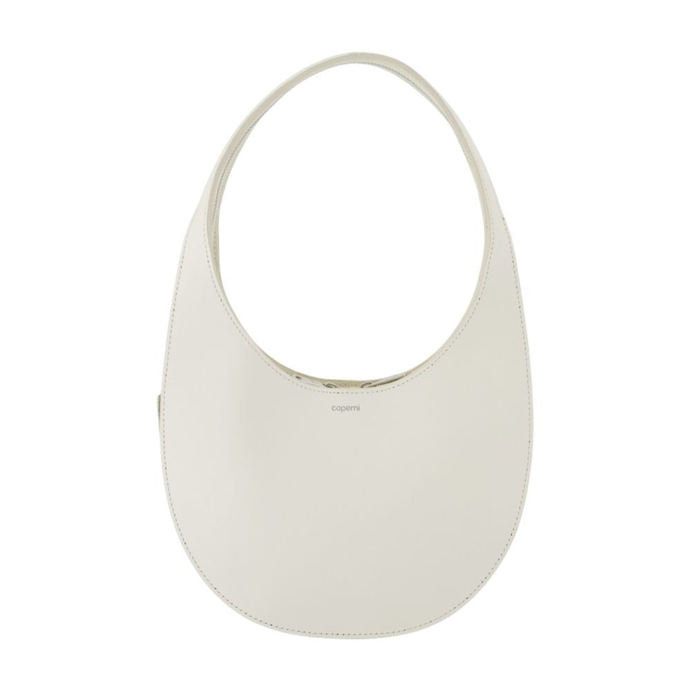 Coperni Double Gusset Swipe Bag - Leather - White