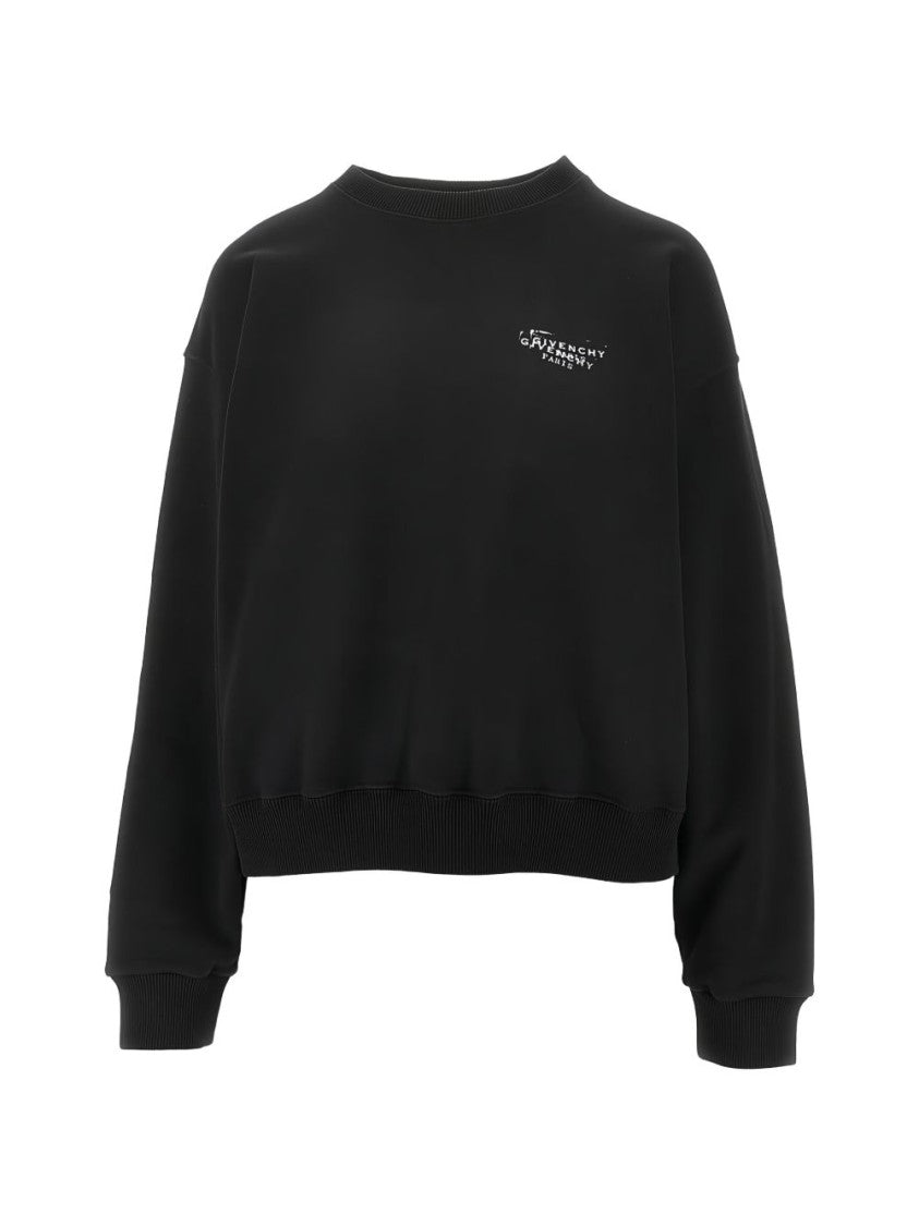 Givenchy Cropped Black Sweater