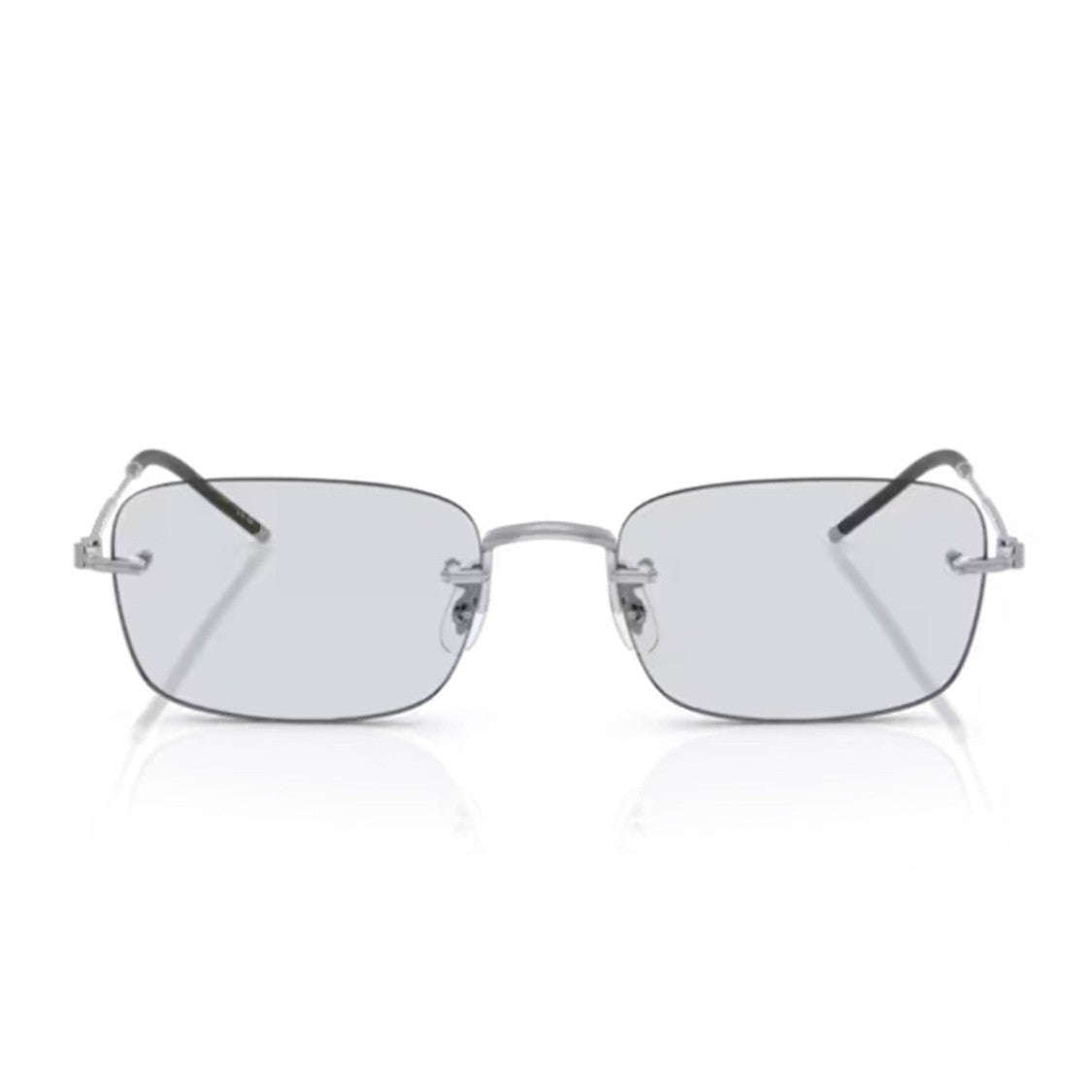 Oliver Peoples Orange Ov1359t Tk-10 Titanium Rectangular Eyeglasses