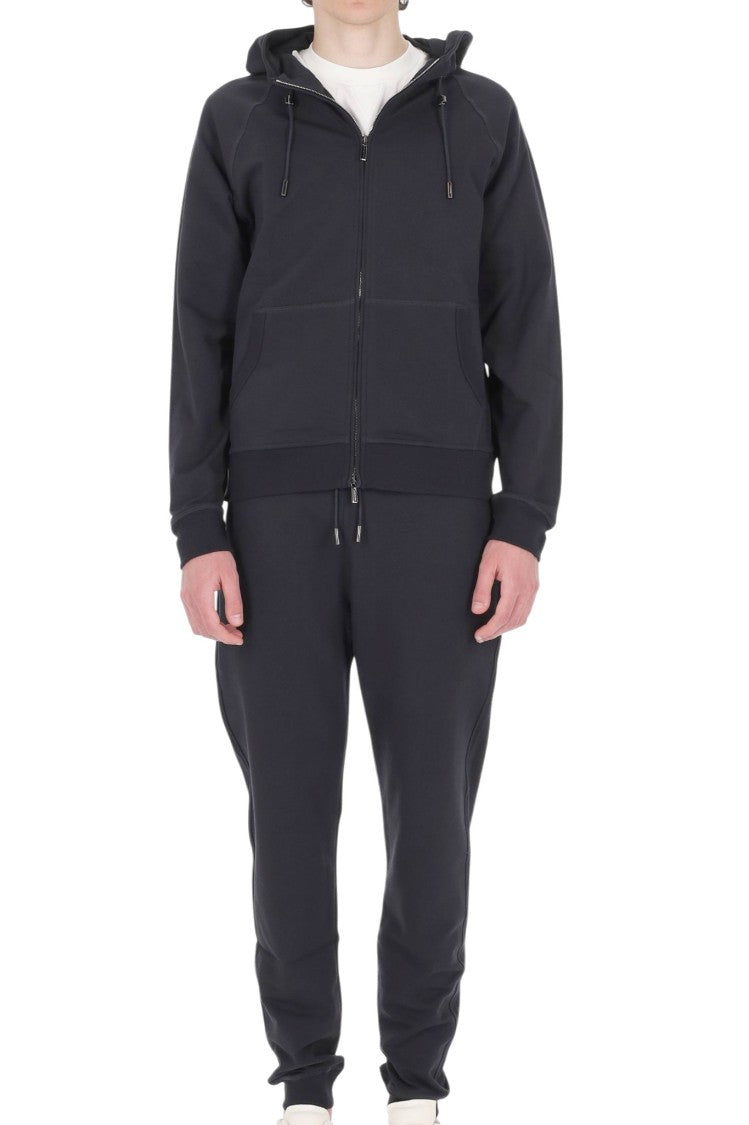 Moorer Travel Cotton Hooded Tracksuit