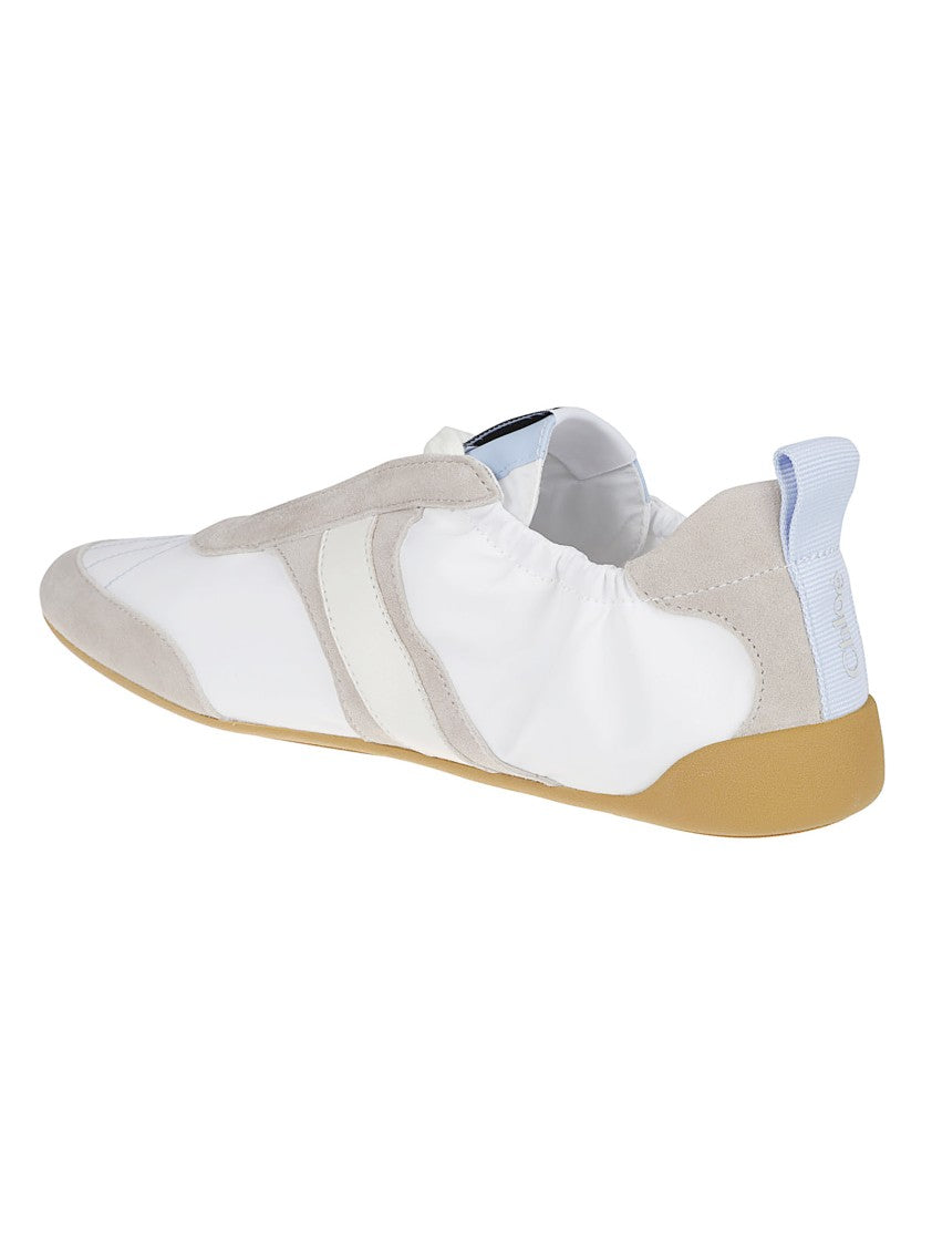 Chloé Kick Sneakers With Suede