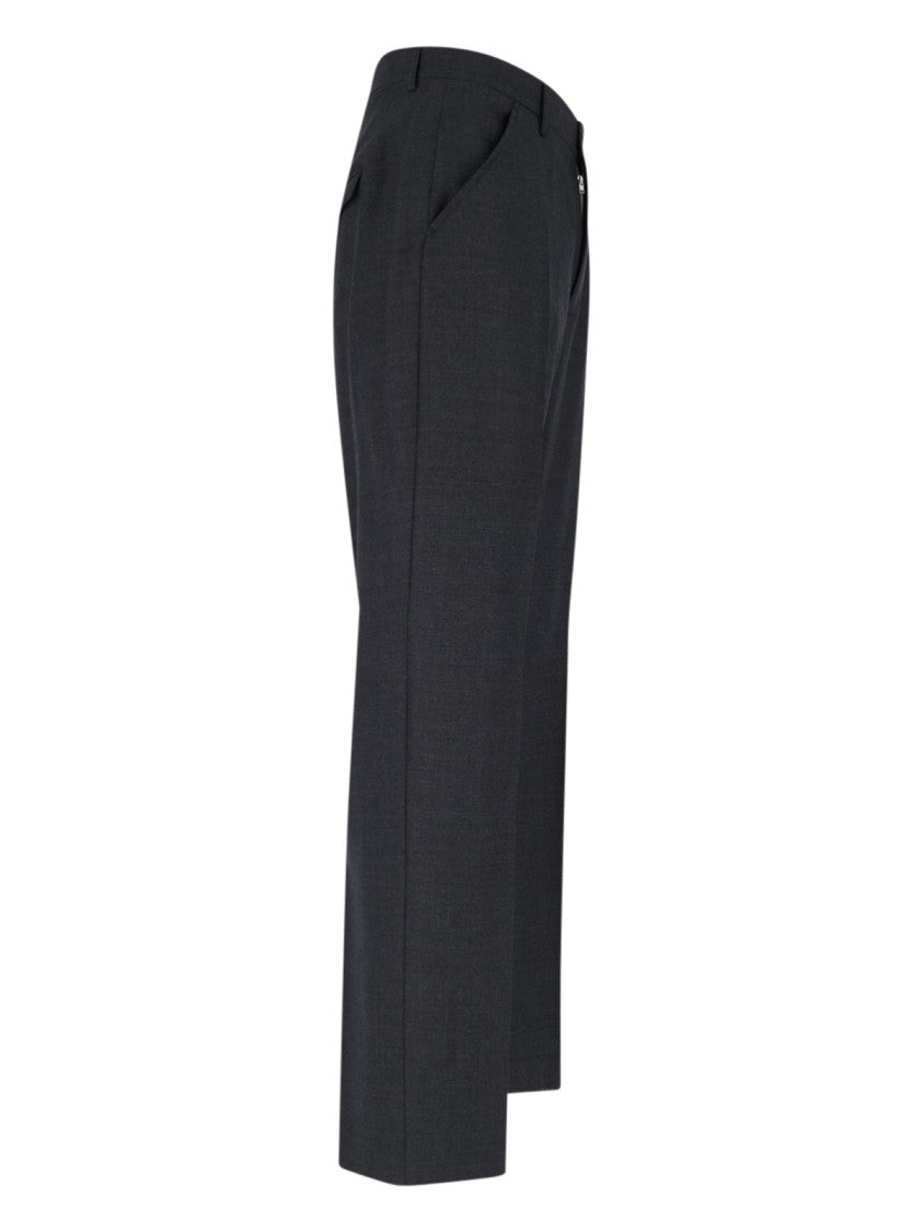 Our Legacy High-Waisted Wool Chino Trousers With Straight Fit