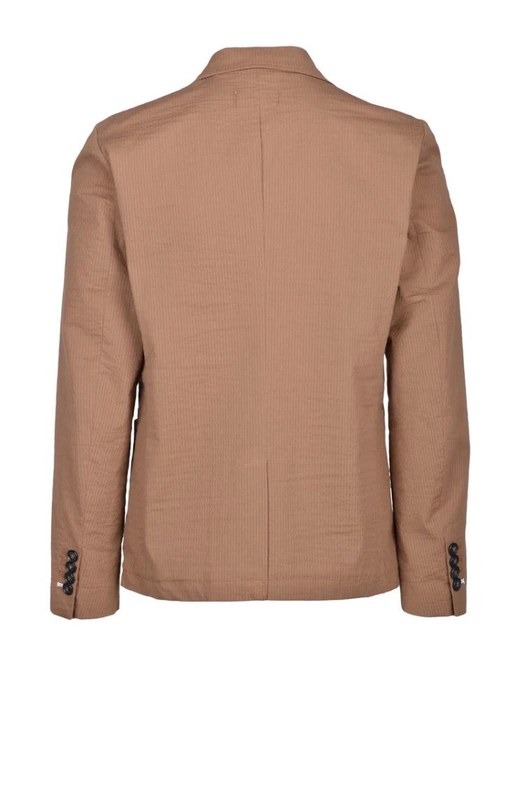 Fred Mello Beige Seersucker Jacket