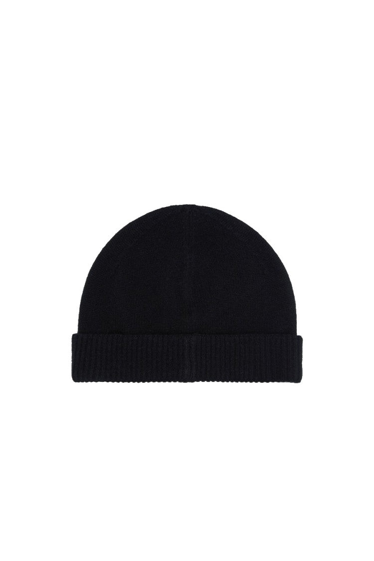 Emporio Armani Black Cashmere Hat