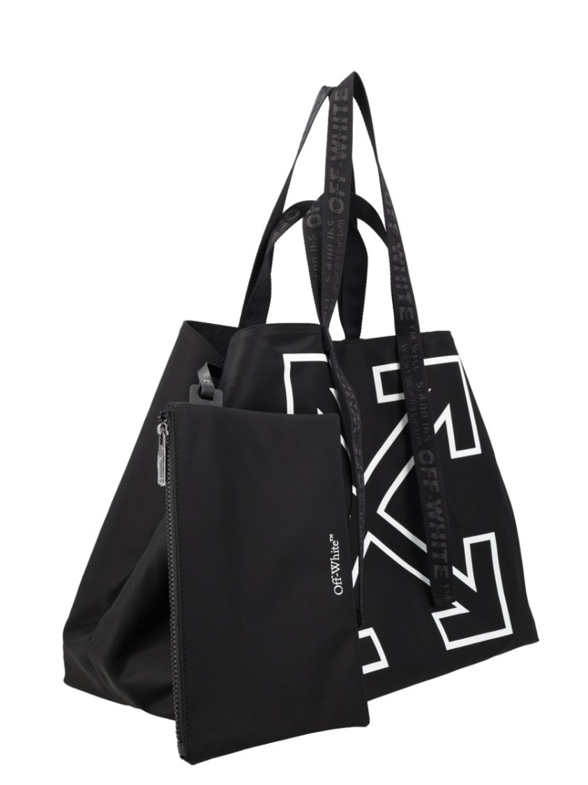 Off-White Heritage Day Graphic Arrow Large Tote Bag