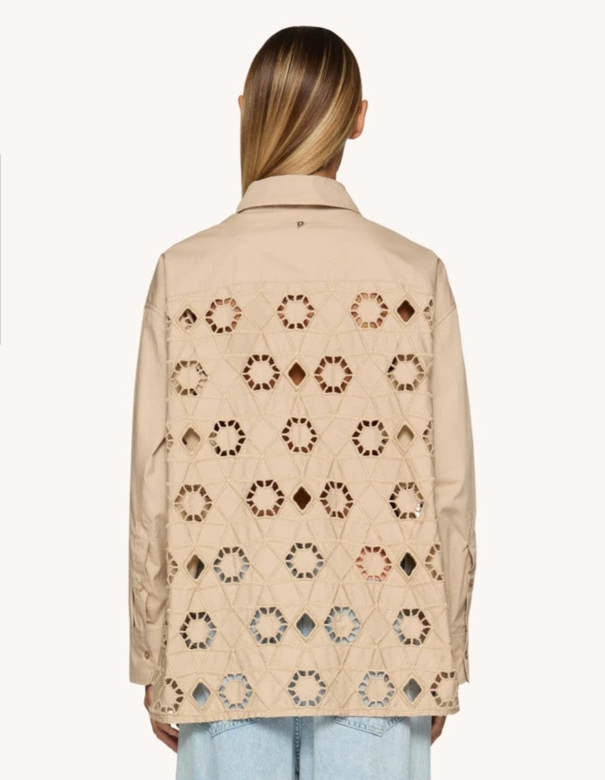 Dondup Loose-Fitting Long-Sleeved Poplin Shirt