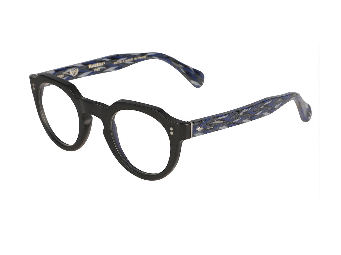 Kador Black Storiko Special Round Eyeglasses