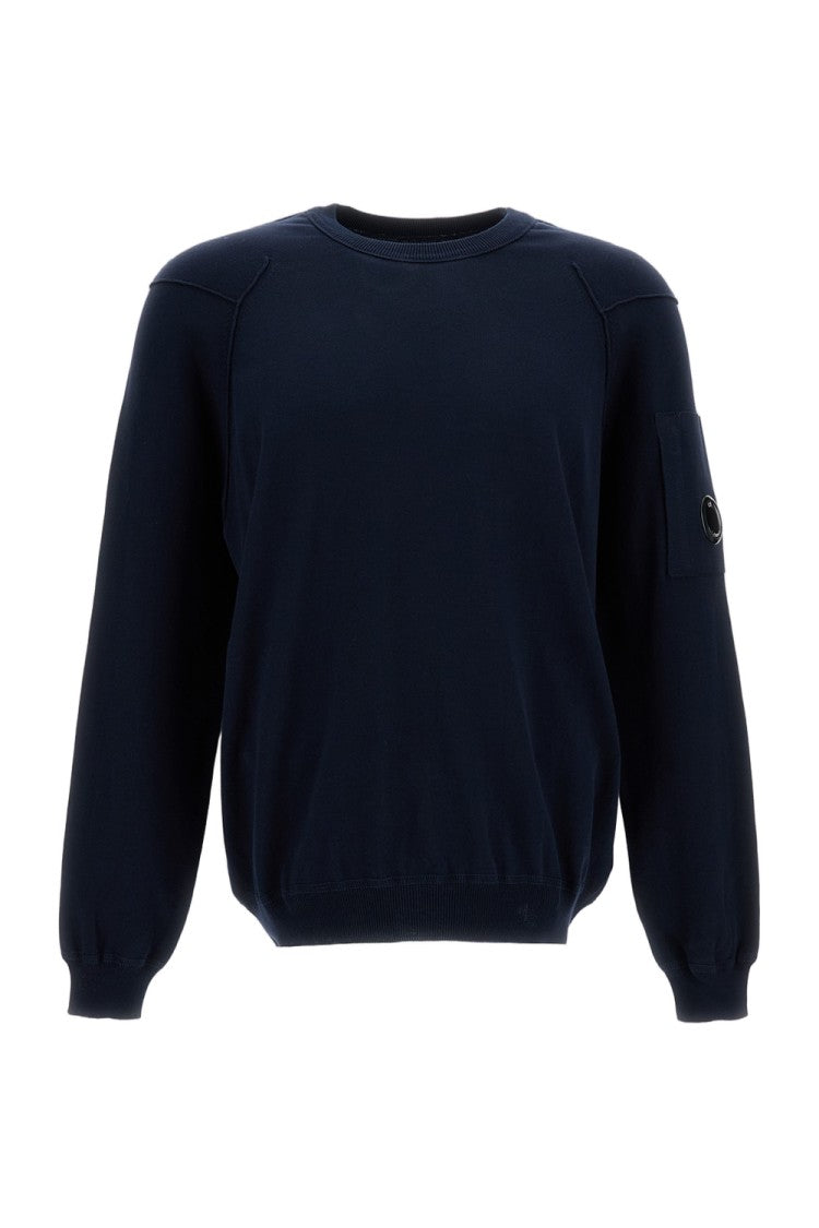 C.P. Company Rib-Knit Sea Island Cotton Crewneck Sweater